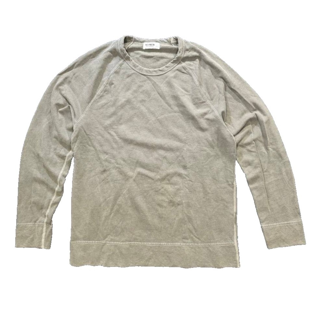 Buck Mason Shirt Vintage Thermal Surplus Top Waffle Knit Long Sleeve L A011544